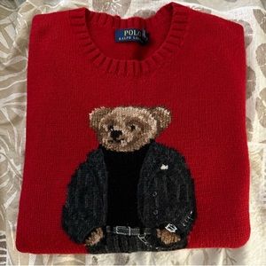 Polo Ralph Lauren  "Suit Bear” sweater brand new size large